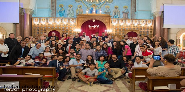 الاحتفال الـ٨٠ لجمعية الشباب الكاثوليكى المصرى الكنيسة الكاثوليكية بمصر