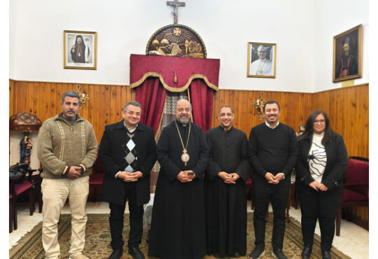 غبطة البطريرك الأنبا إبراهيم إسحق يستقبل المجلس الإقليمي لجنود مريم ويتعرف على خطة العمل للعام الجديد في المواقع الإخبارية